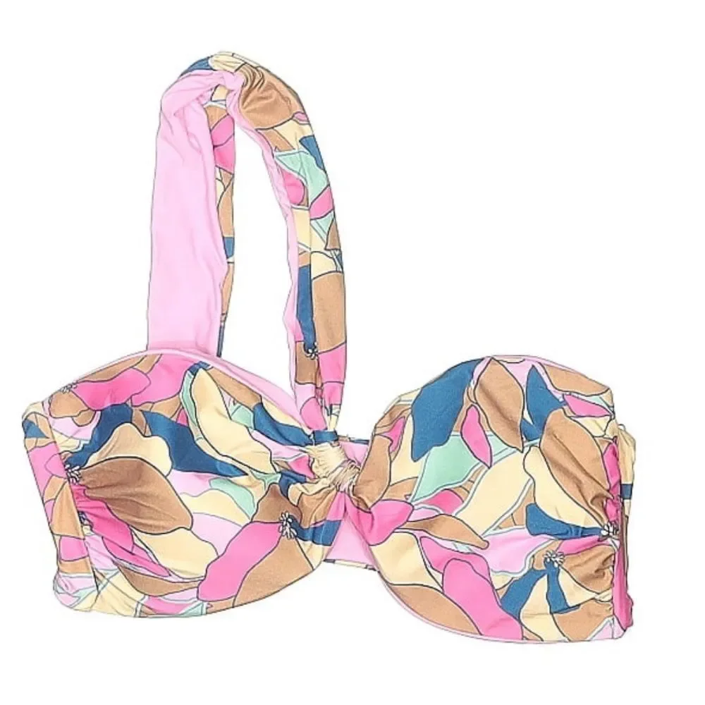 L* Space Bikini Top Eco Chic Econyl Mick Sundazed Floral Size XL